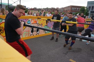 Goose Island Human Foosball at Up-Down