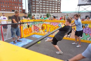 Goose Island Human Foosball at Up-Down