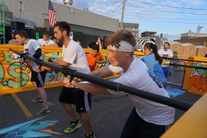 Goose Island Human Foosball at Up-Down