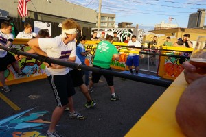 Goose Island Human Foosball at Up-Down