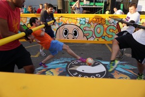 Goose Island Human Foosball at Up-Down