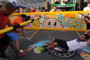 Goose Island Human Foosball at Up-Down