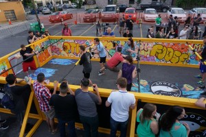 Goose Island Human Foosball at Up-Down