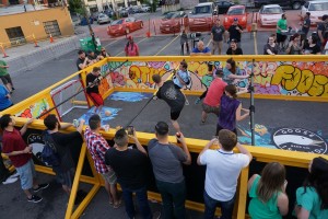 Goose Island Human Foosball at Up-Down