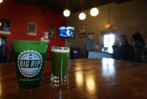Snake Saturday Big Rip Brewing Company - Slither River Green Pale Ale