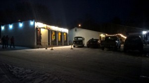 Weston Brewing Company at night